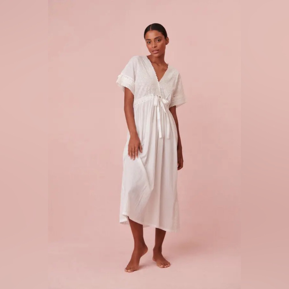 Loveshackfancy Iona Cotton Dress/ Nightgown